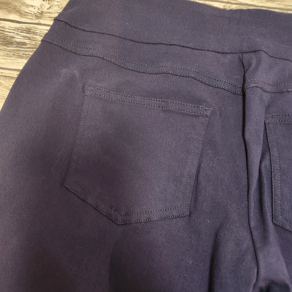 Ruby Rd. Navy Blue Pants Like‎ New - Picture 8 of 9